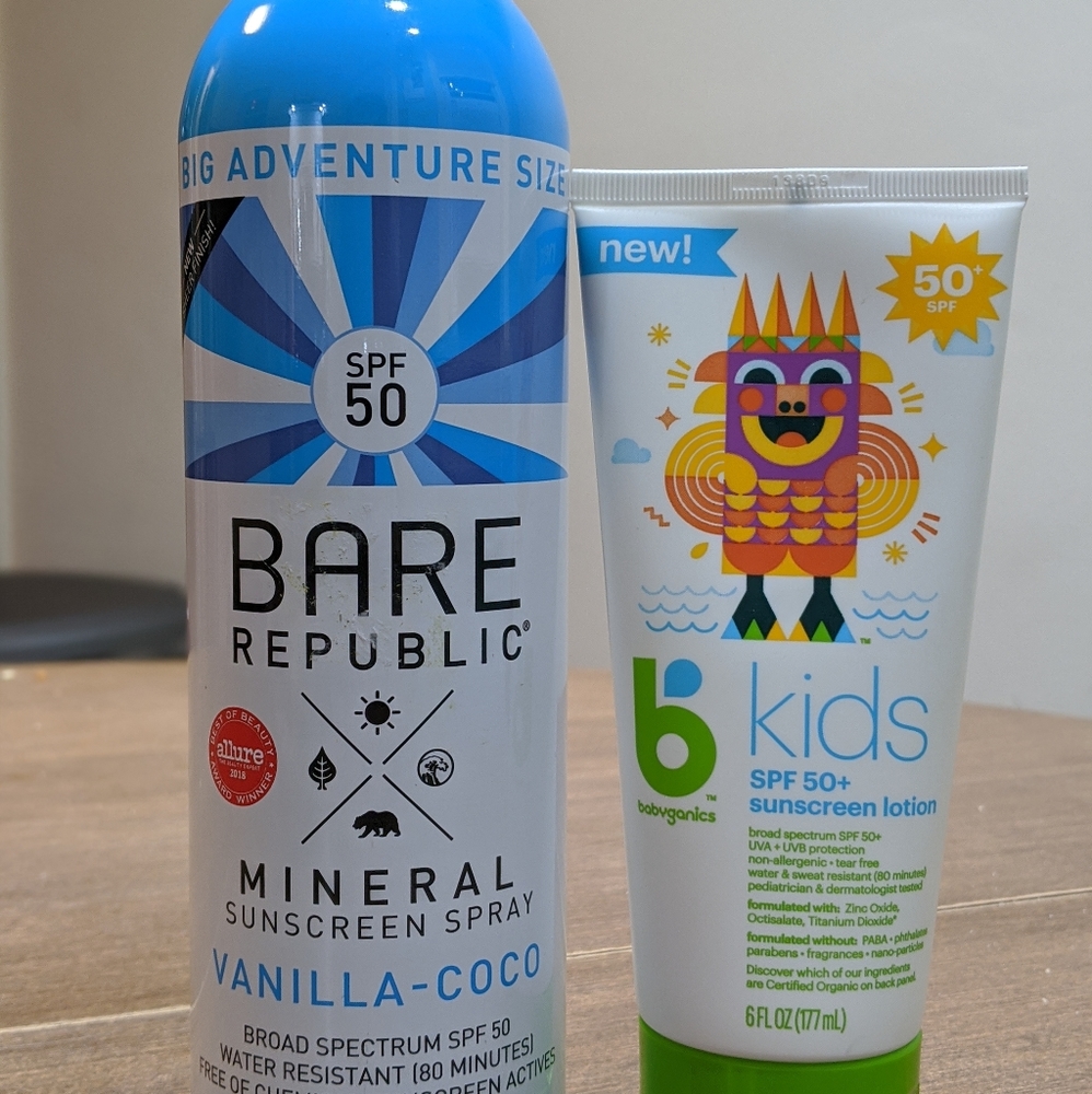 Kids Sunscreen Babyganics Bare Republic